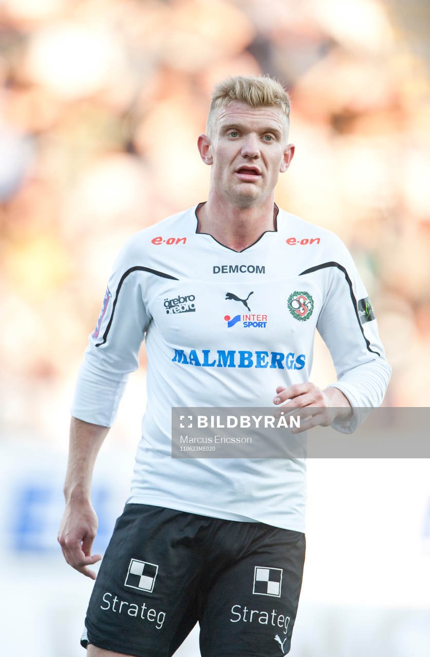 Michael Almebäck gör sin sista match för Örebro