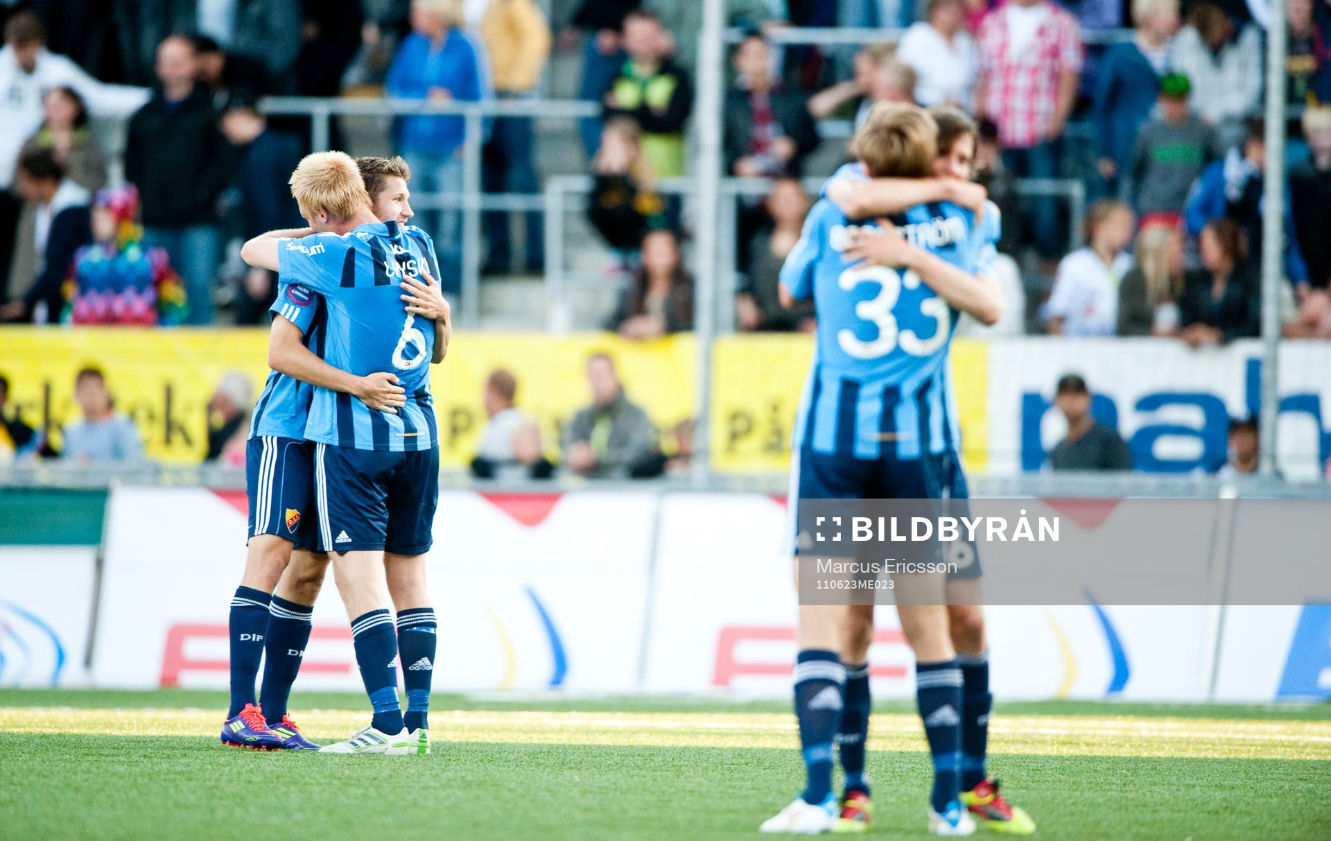Jubel i Djurgården på slutsignal