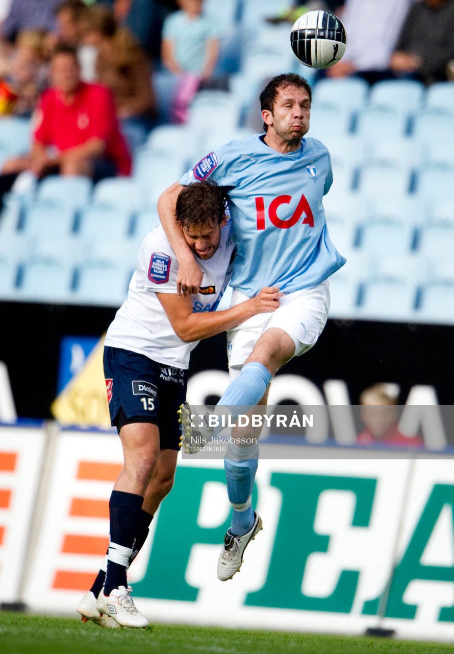 Mikael Dahlberg, Gefle, Miljan Mutavdzic, Malmö FF