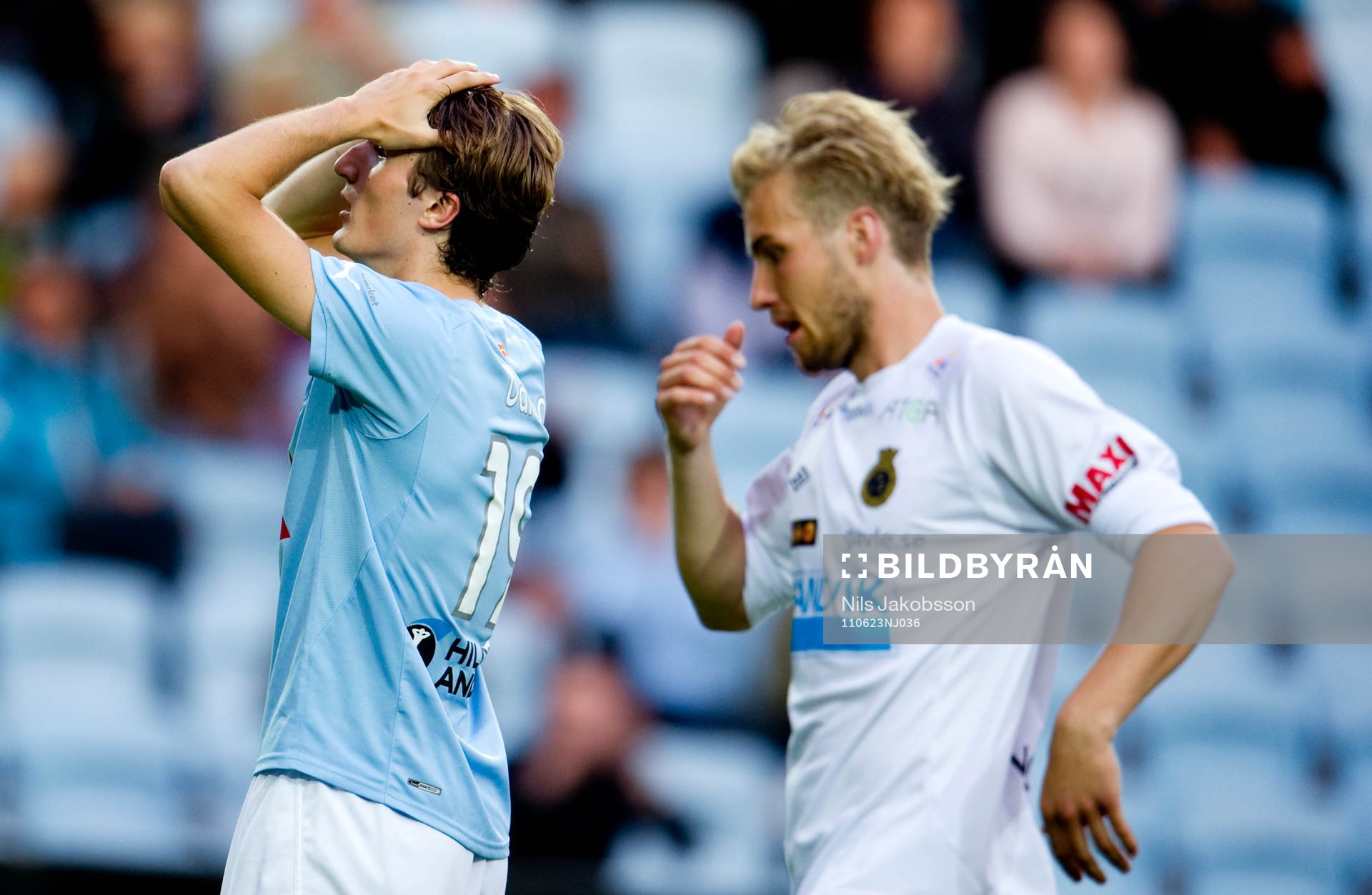 Dardan Rexhepi, Malmö FF, Daniel Theorin, Gefle båda depp