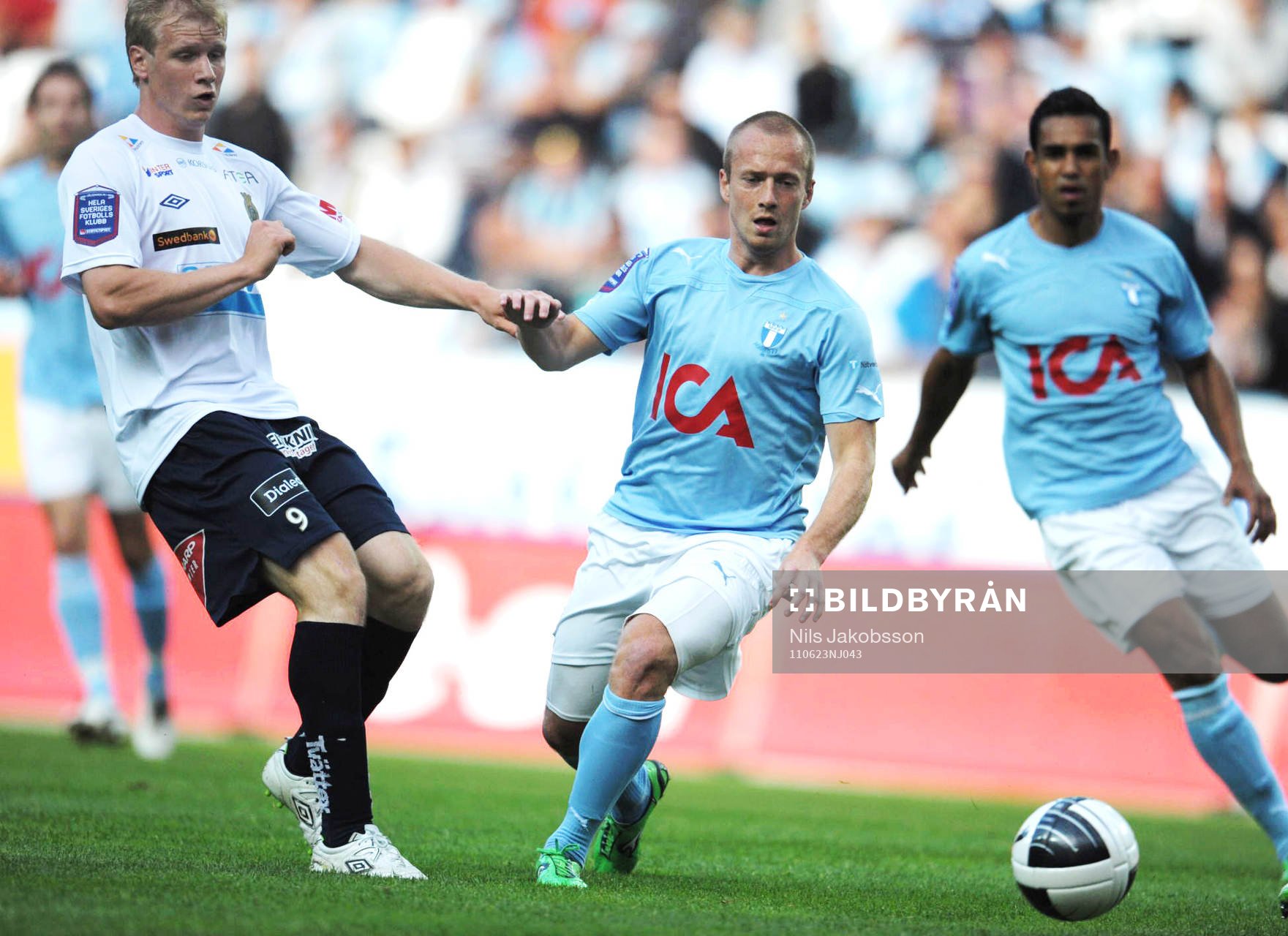 Jonathan Hellström, Gefle och Daniel Larsson, Malmö