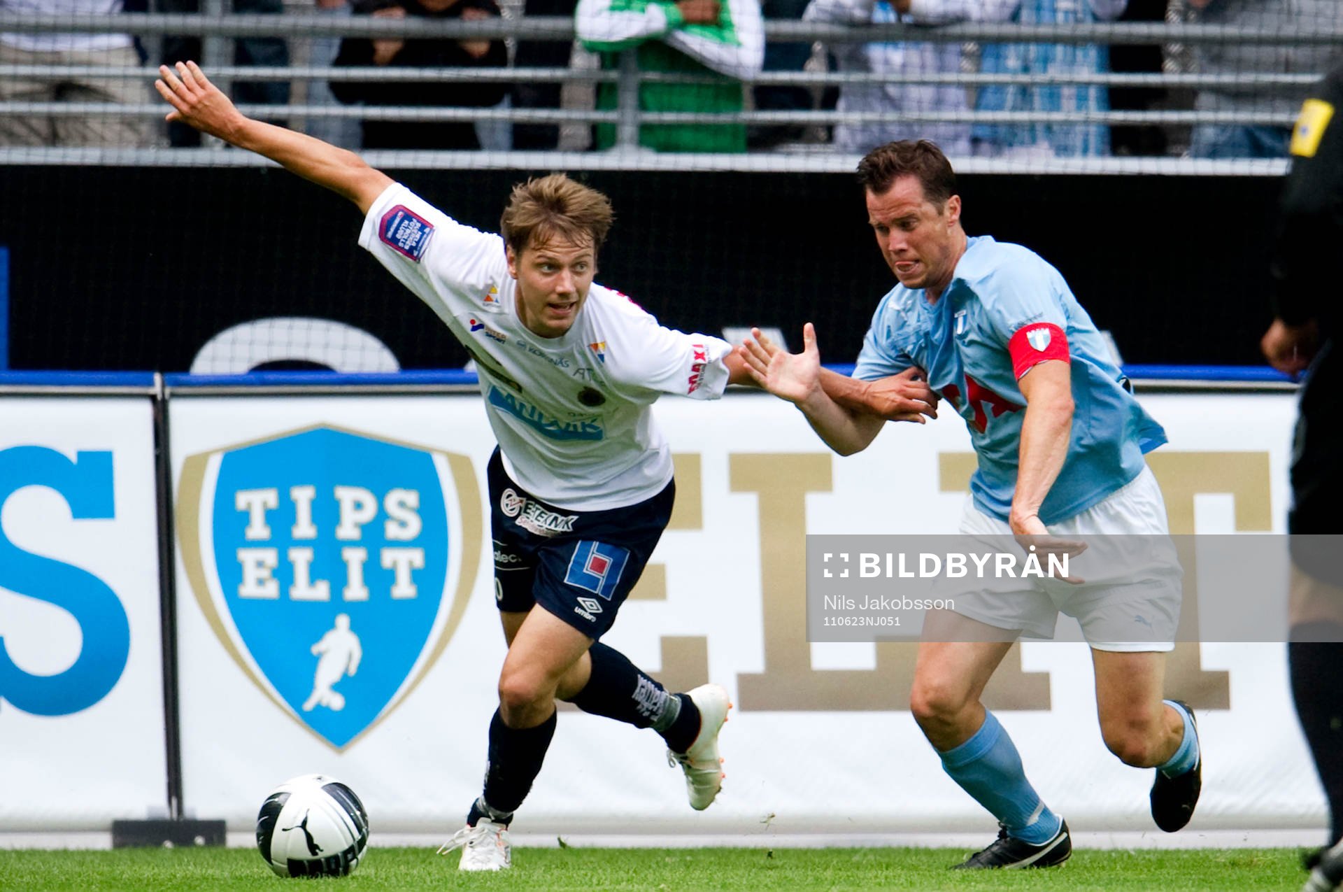 Jakob Orlov, Gefle, Daniel Andersson, Malmö FF