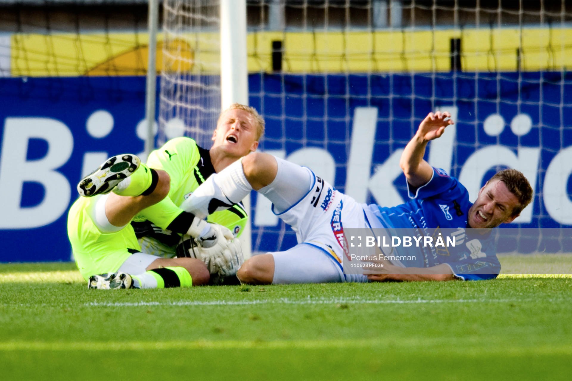Pär Hansson, målvakt, Helsingborg, Marcus Pode, Trelleborg