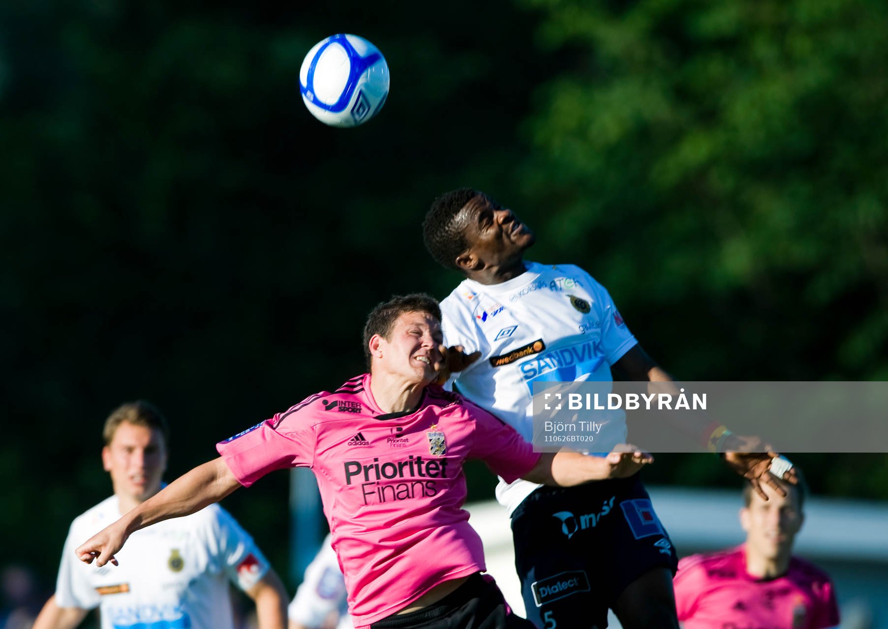 Hannes Stiller, Göteborg och Zakaria Abdullai, Gefle