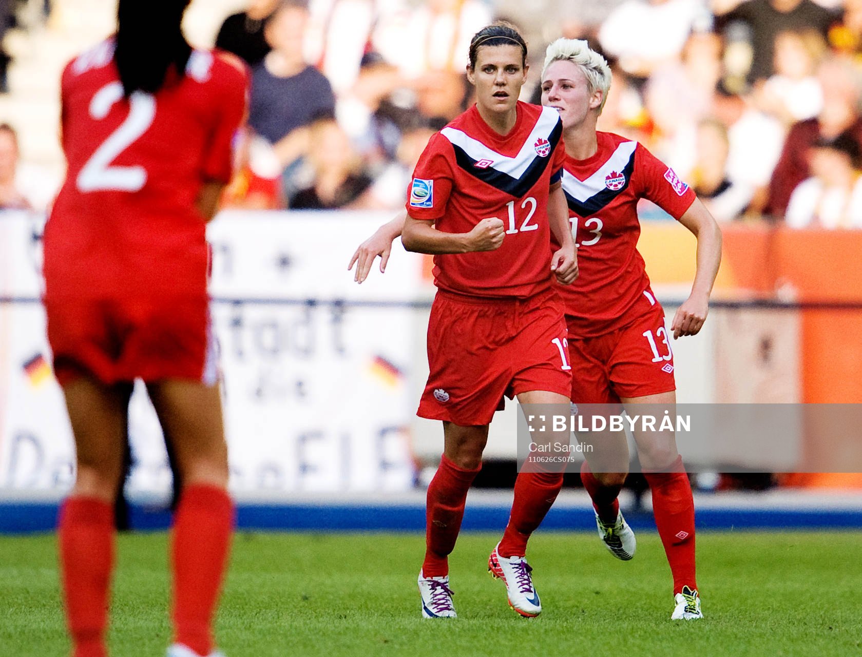 Christine Sinclair, Kanada, jubel. 2-1