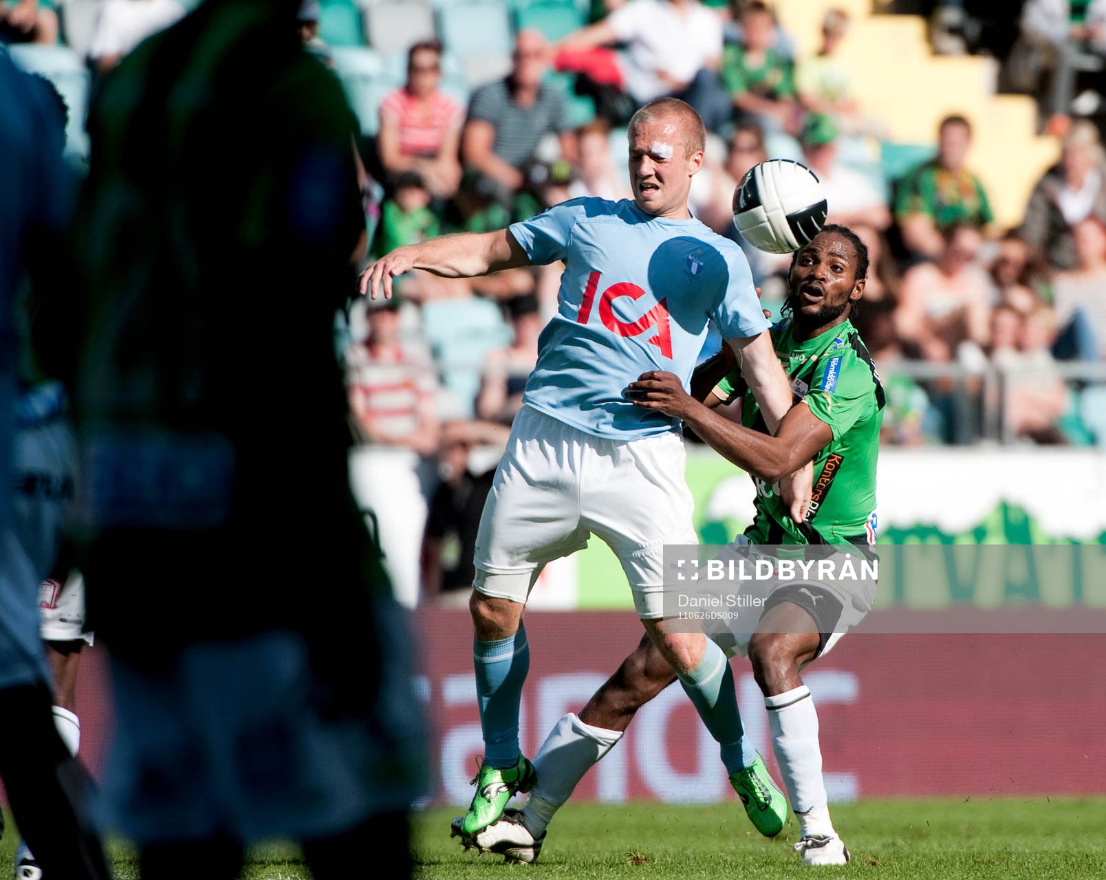Daniel Larsson, Malmö FF, Richard Ekunde, GAIS