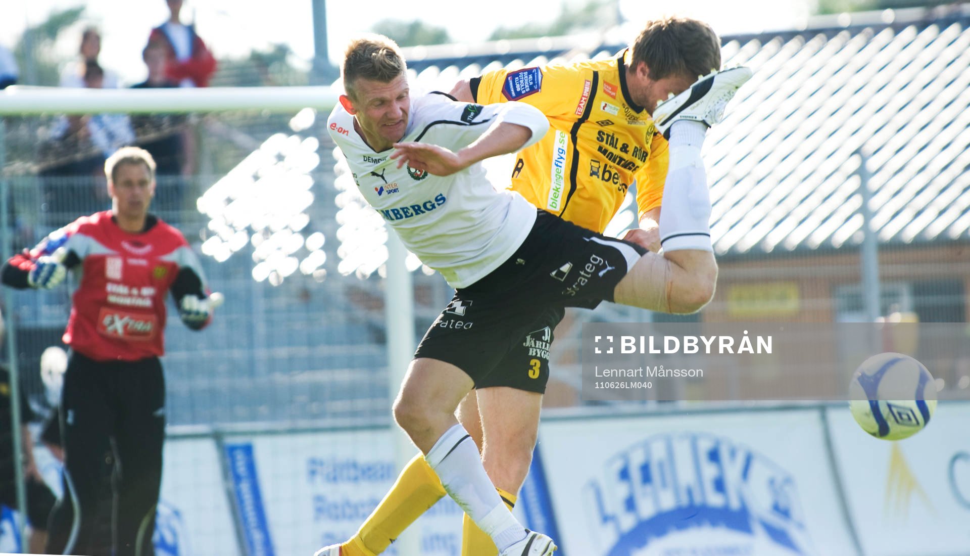 Michael Almebäck, Örebro, och Joachim Lantz, Mjällby