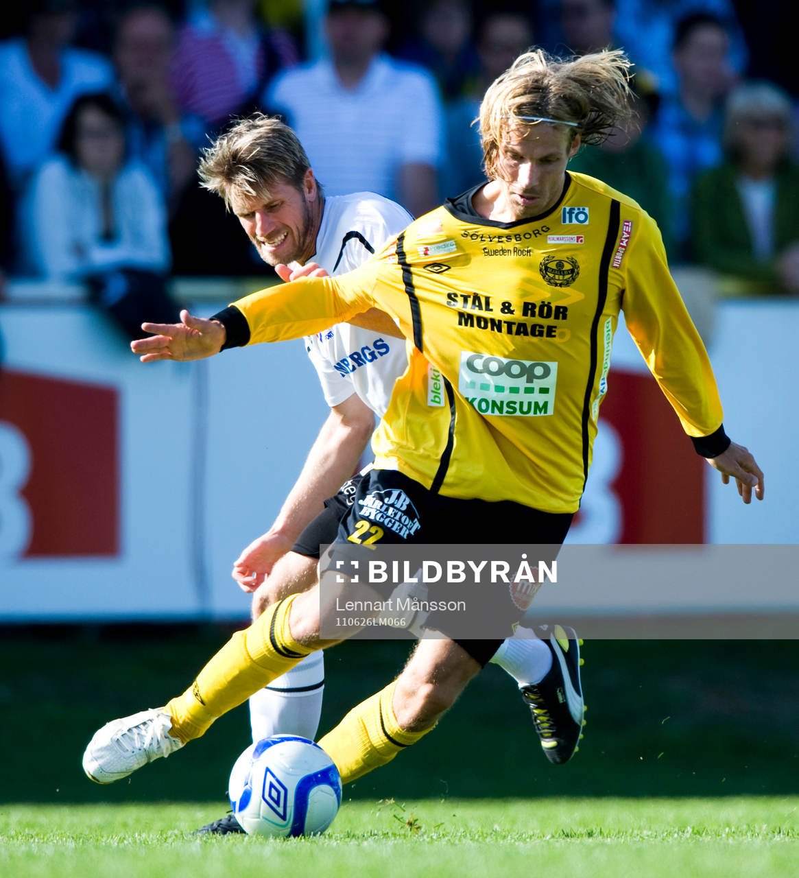 Tobias Grahn, Mjällby, och Magnus Kihlberg, Örebro