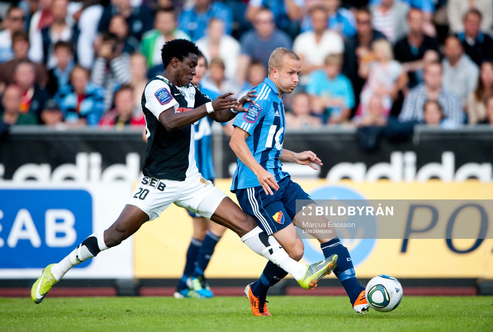 Dominic Chatto, Häcken och Petter Gustafsson, Djurgården