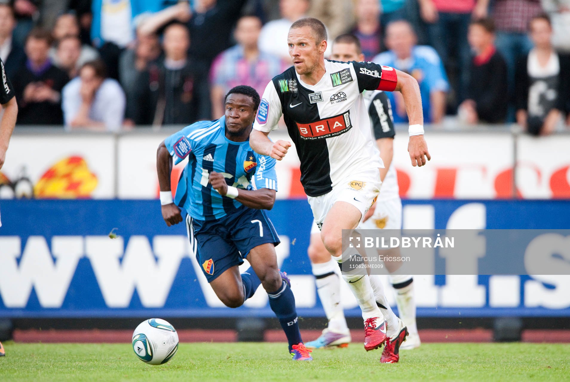 Mattias Östberg, Häcken och Kennedy Igboananike,