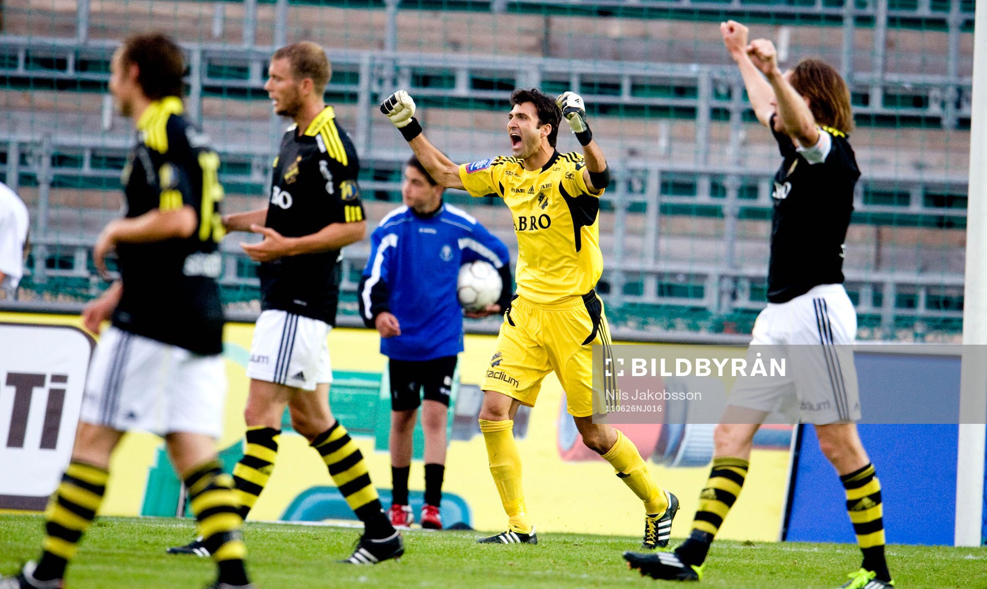 Kyriakos Stamatopoulos, målvakt, Nils-Eric Johansson, AIK