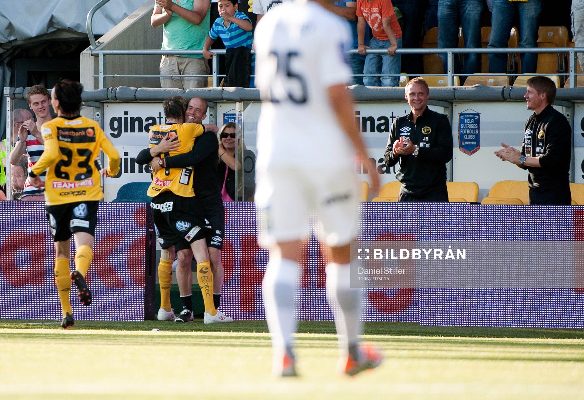 Lasse Nilsson, Elfsborg, kramar om tillfällige tränare