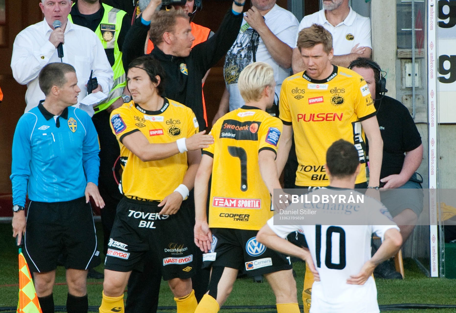 Johan Larsson, Elfsborg, byte med Stefan Ishizaki