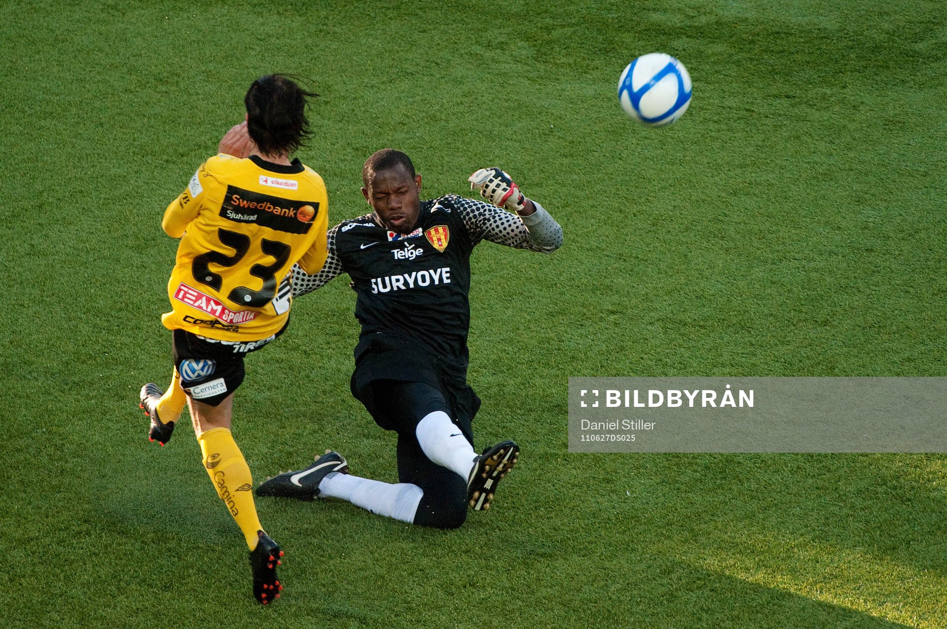 Niklas Hult, Elfsborg, Dwayne Miller, målvakt Syrianska