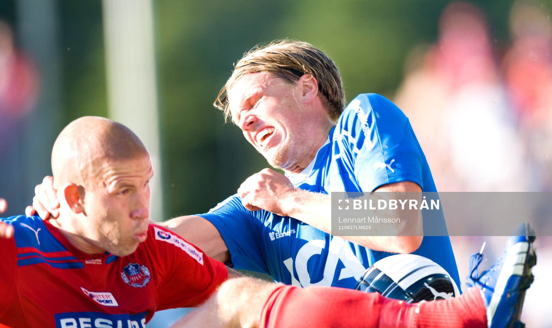 Christian Järdler, Halmstad, mot Mattias Lindström,