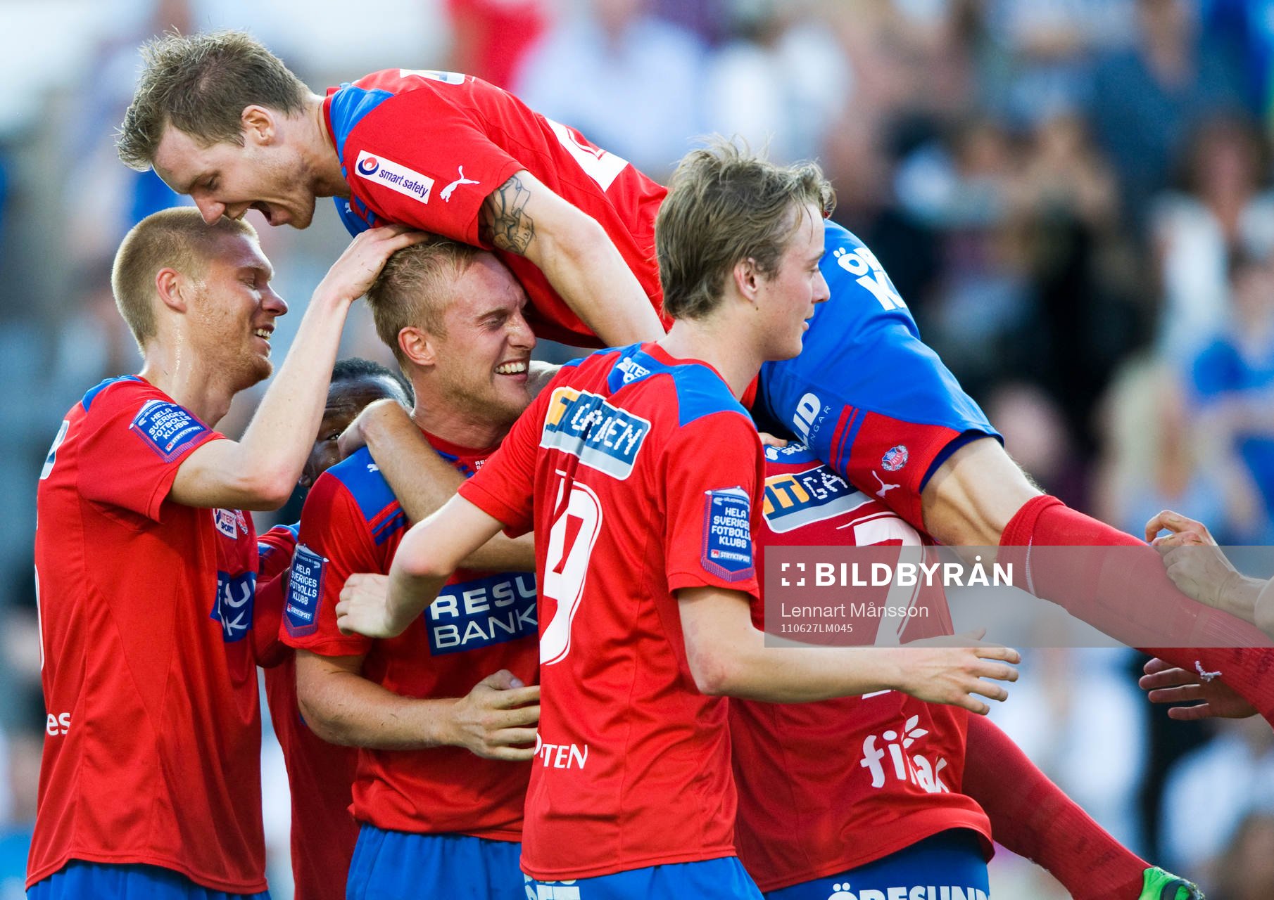 0-2, 2-målsskytten Peter Larsson, Helsingborg -