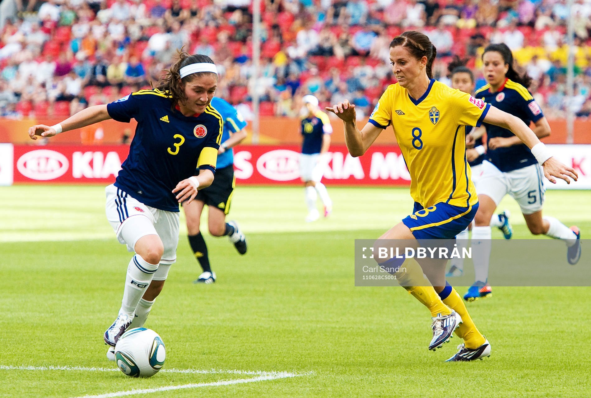 Natalia Gaitan, Colombia, Lotta Schelin, Sverige