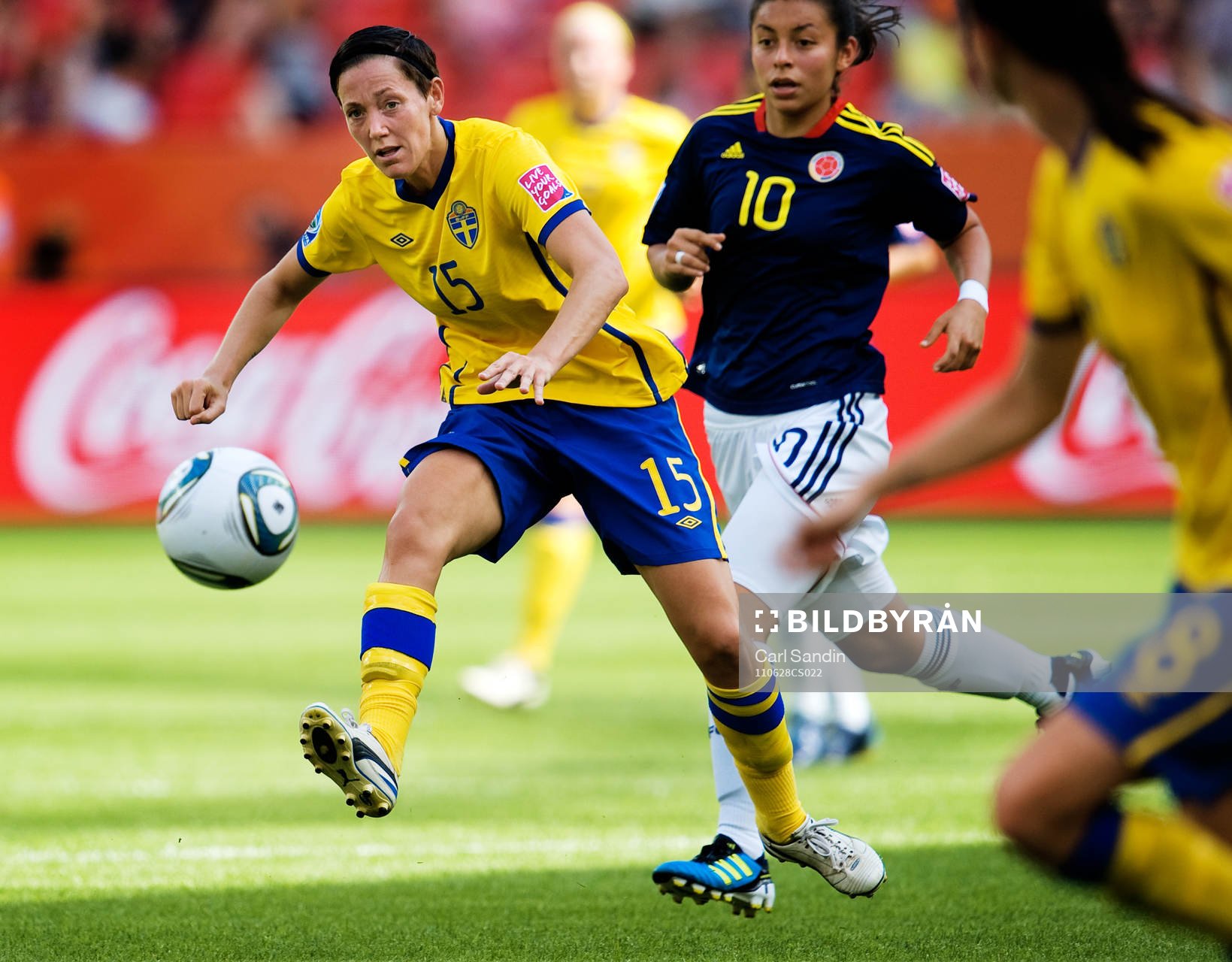 Therese Sjögran, Sverige, Yoreli Rincon, Colombia