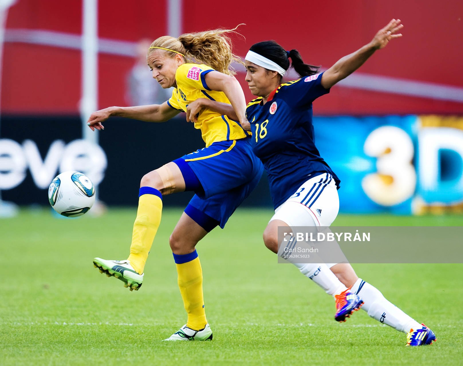 Charlotte Rohlin, Sverige, Katerin Castro, Colombia