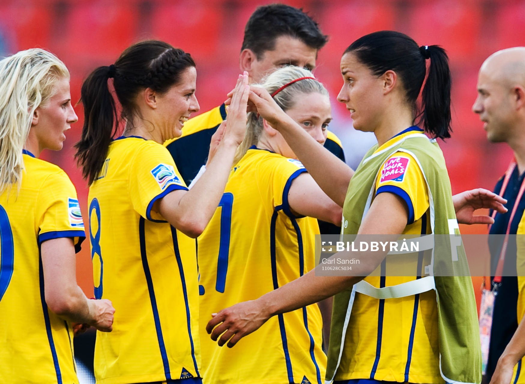 Lotta Schelin, Jessica Landström, Sverige
