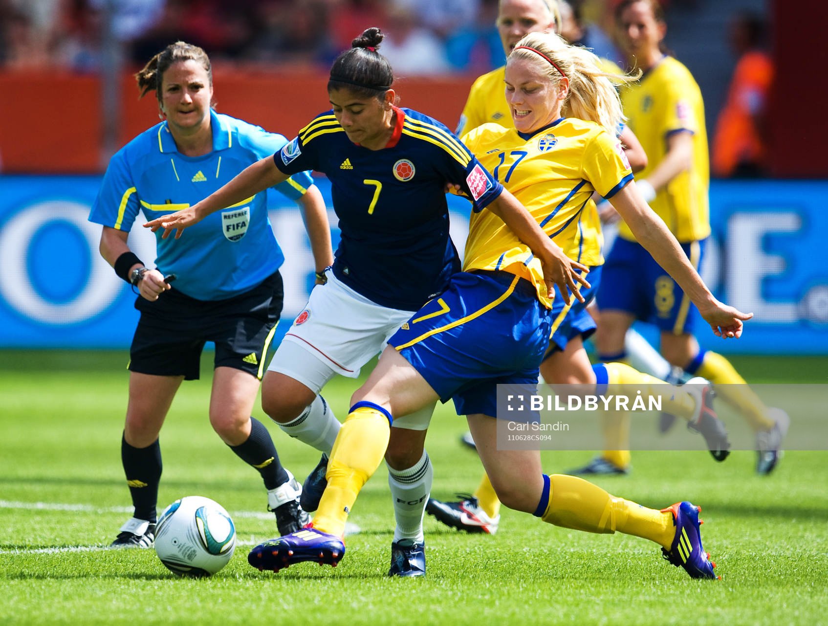 Catalina Usme, Colombia, Lisa Dahlkvist, Sverige