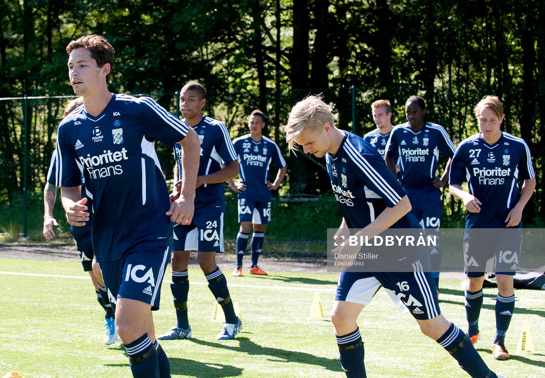 Philip Haglund, IFK Göteborg, tränar med truppen