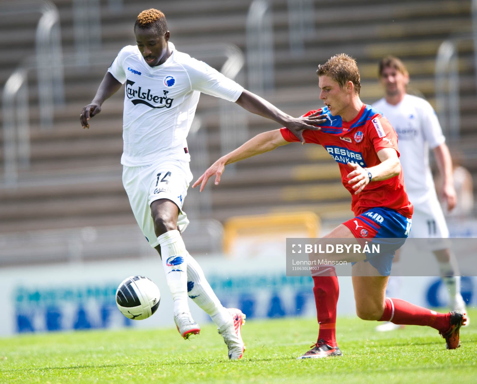 Dame N´Doye, Köpenhamn och Marcus Bergholtz, Helsingborg
