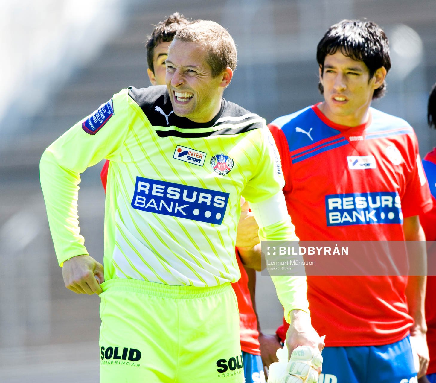  Daniel Andersson, målvakt, Helsingborg, glad att vara tillbaka
