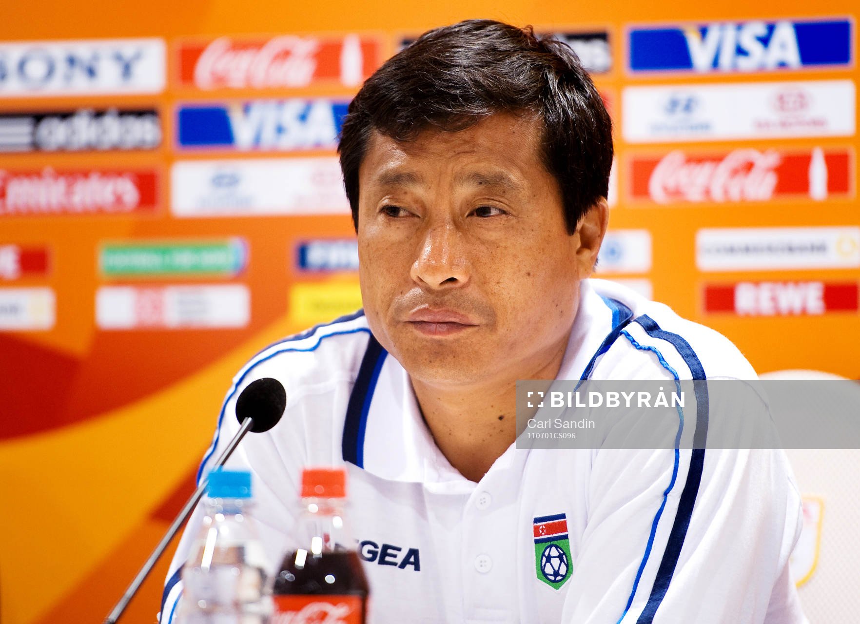 Kwang Min Kim, förbundskapten, Nordkorea