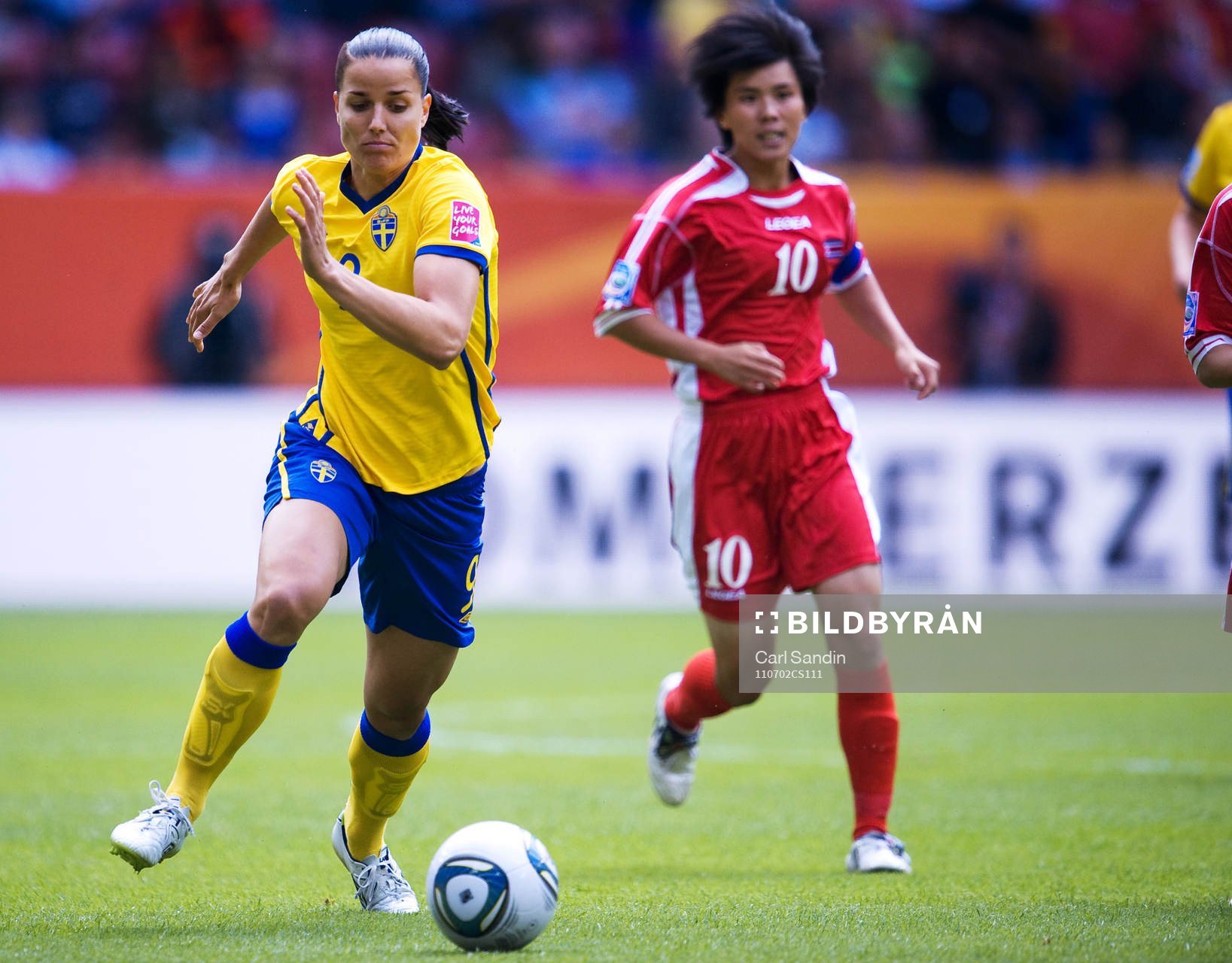 Jessica Landström, Sverige, Yun Mi Jo, Nordkorea