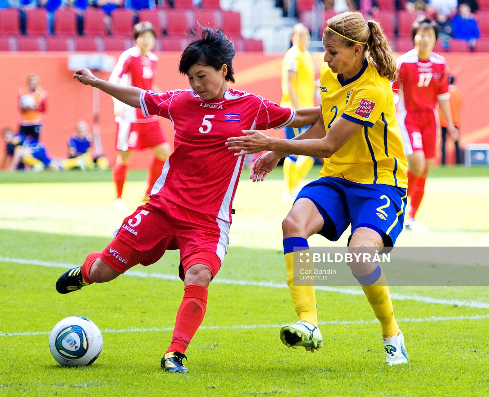 Jong Sun Song, Nordkorea, Charlotte Rohlin, Sverige