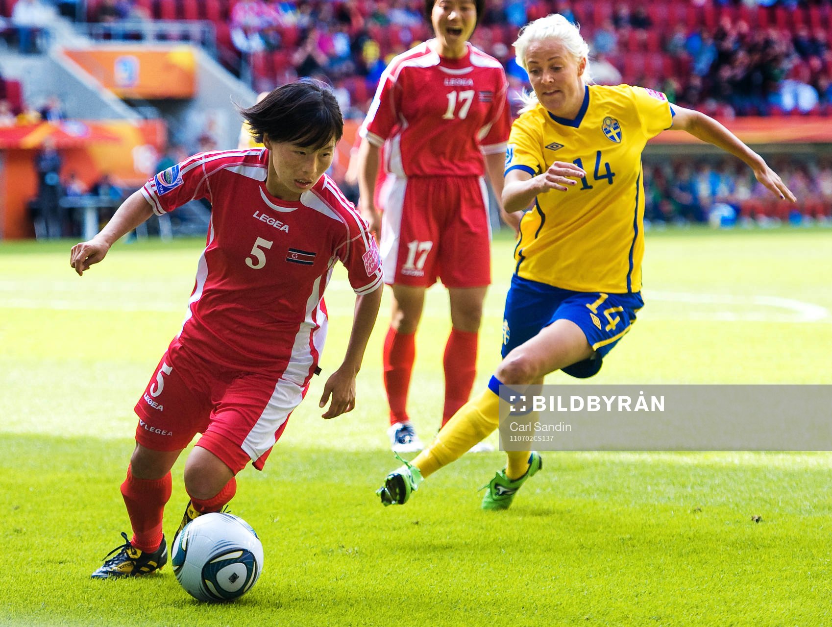 Jong Sun Song, Nordkorea, Josefine Öqvist, Sverige