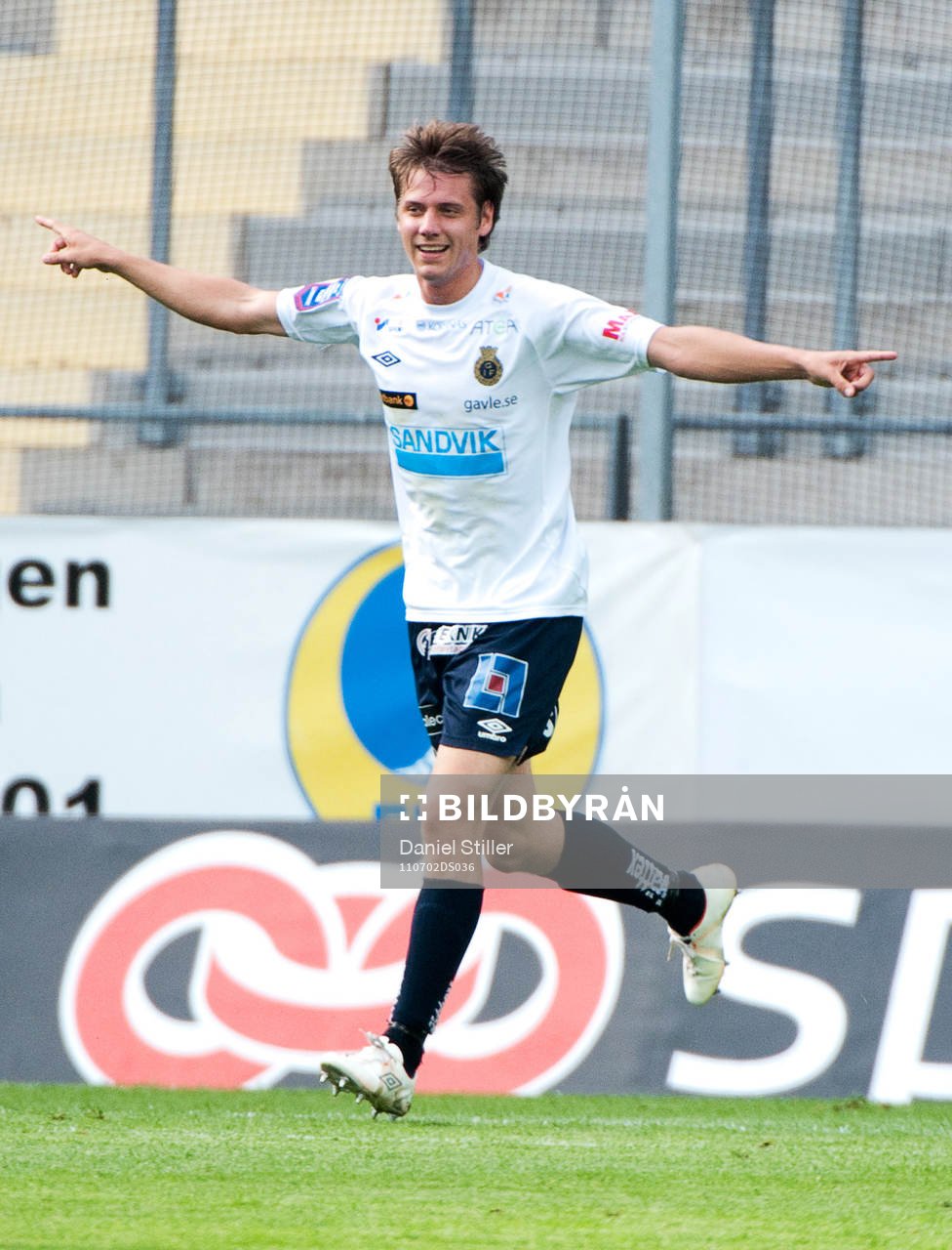 Jakob Orlov, Gefle gör 0-3, jubel
