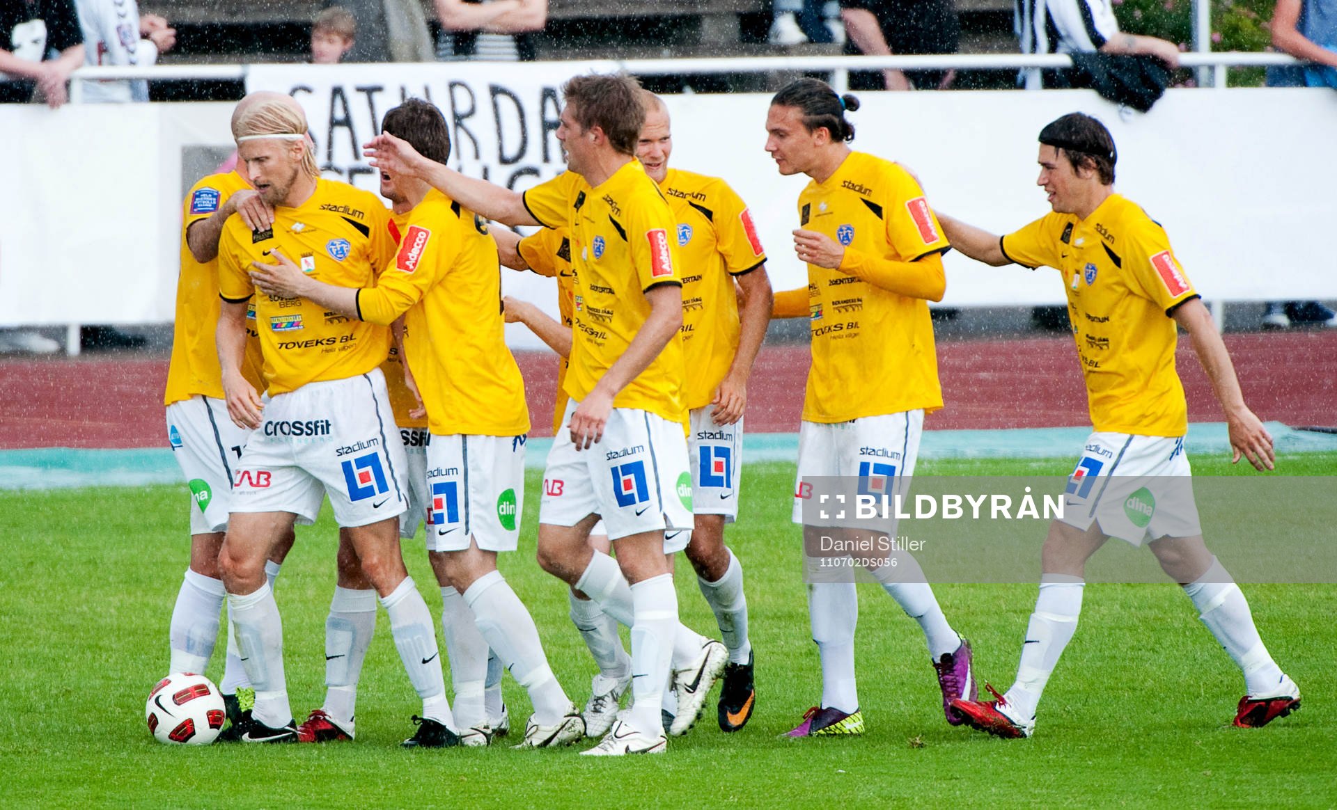 Per Johansson, Falkenberg, gör 2-0, jubel