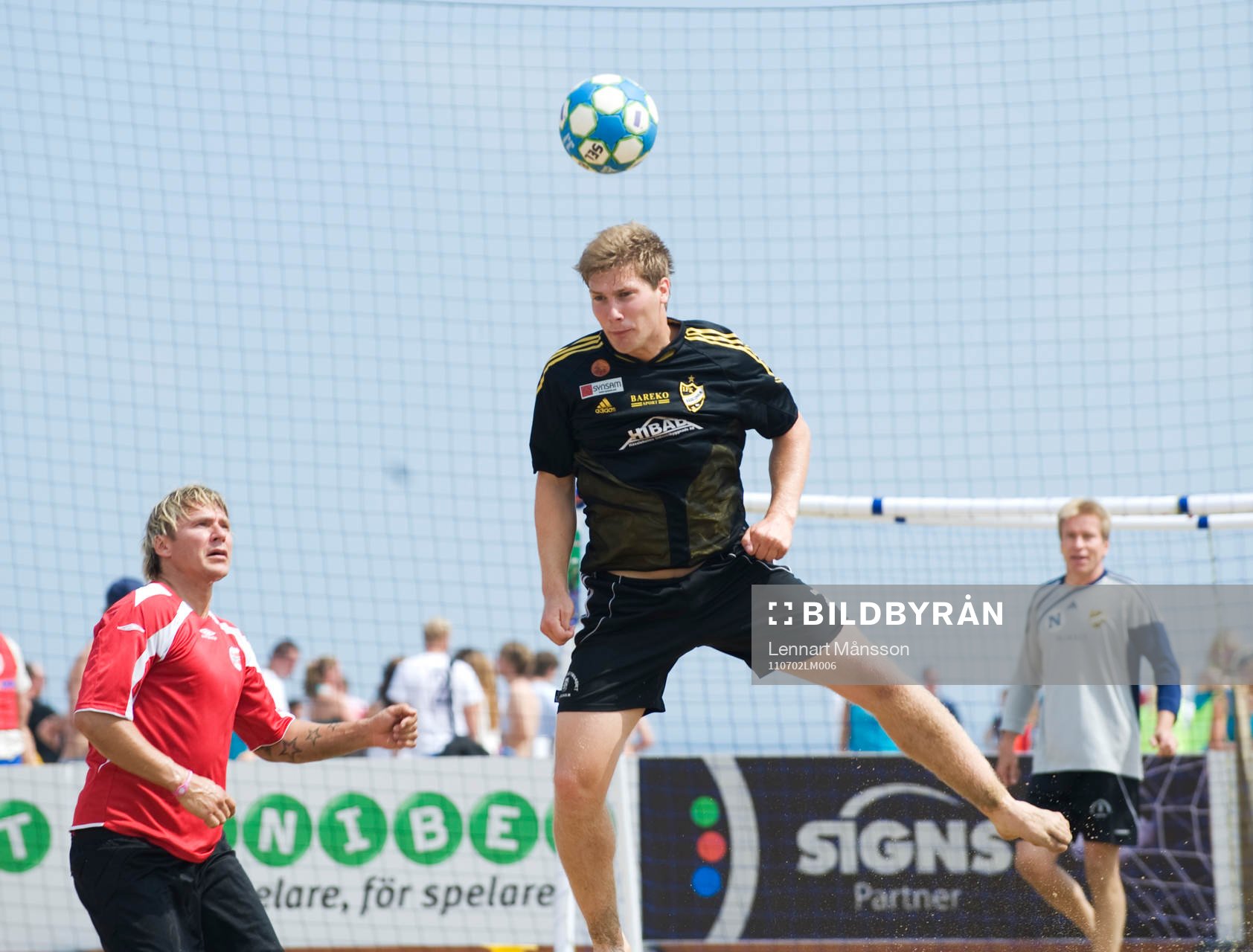 Beachfotboll, IFK Hässleholm - Norge: Daniel Engel,
