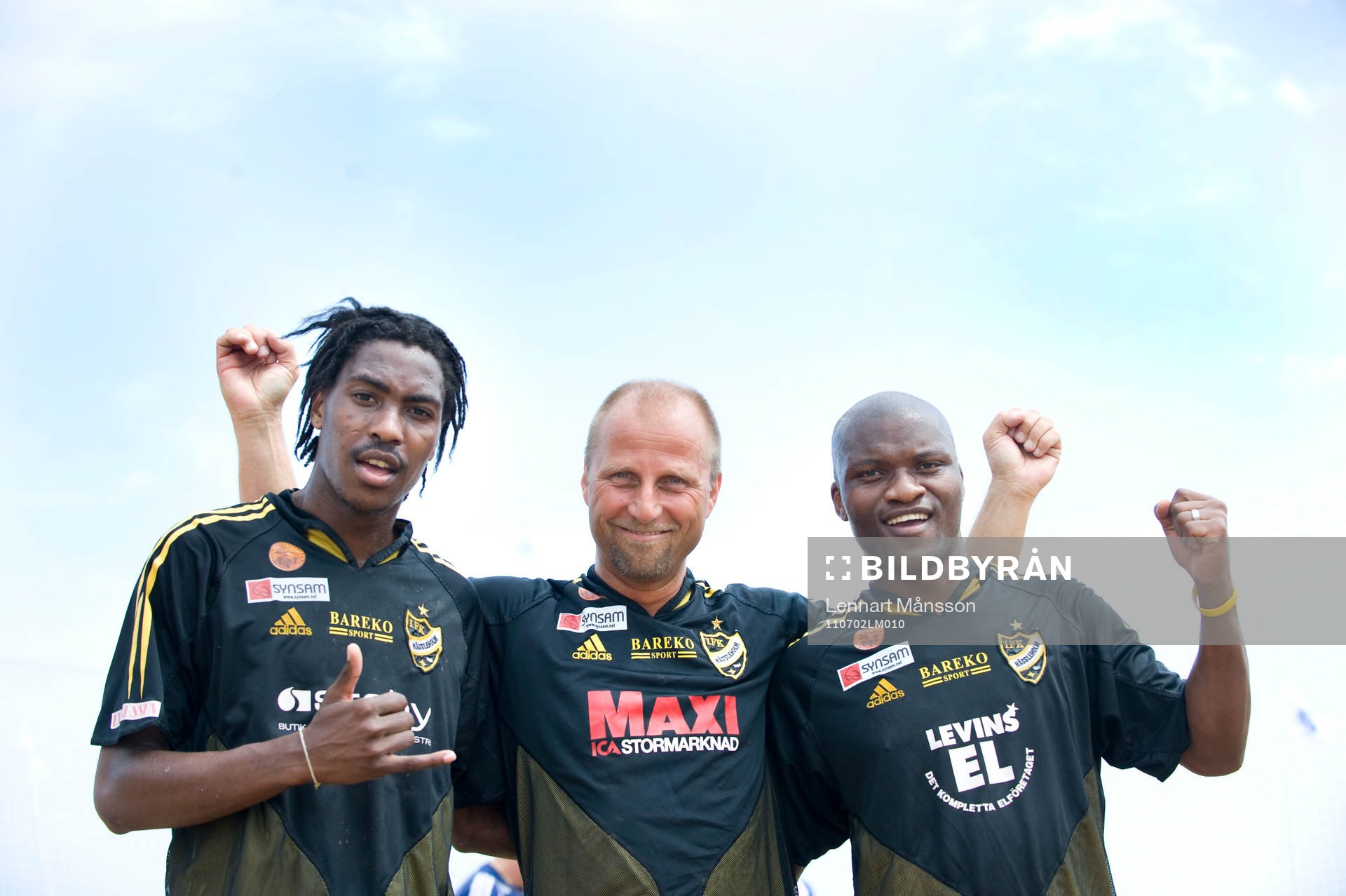 Beachfotboll, IFK Hässleholm - Norge 3-2: Tre målskyttar