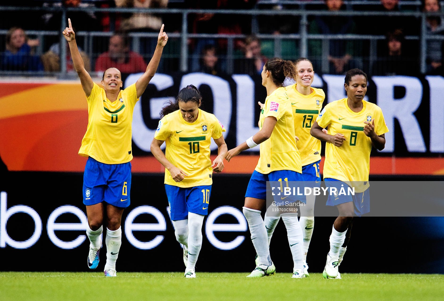 Rosana Augusto, Brasilien, jubel