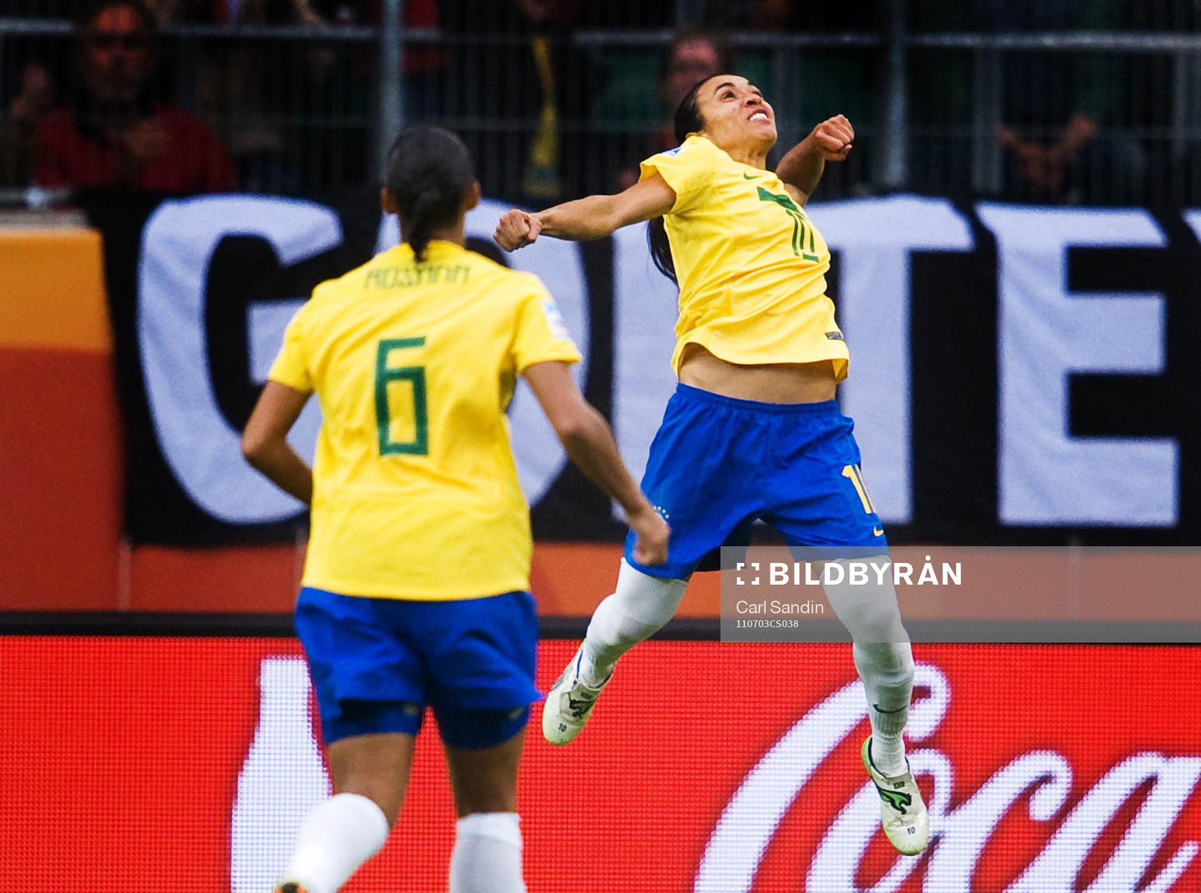 Marta, Brasilien, jubel