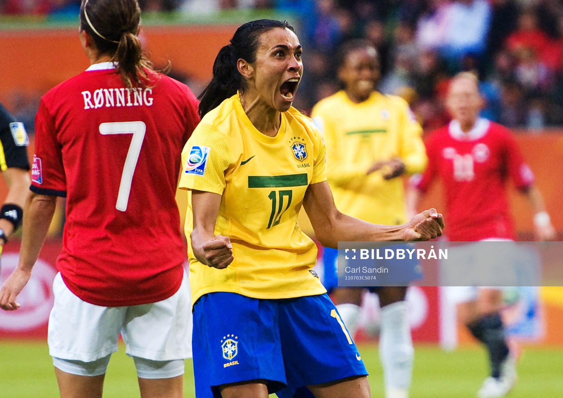 Marta, Brasilien, jubel