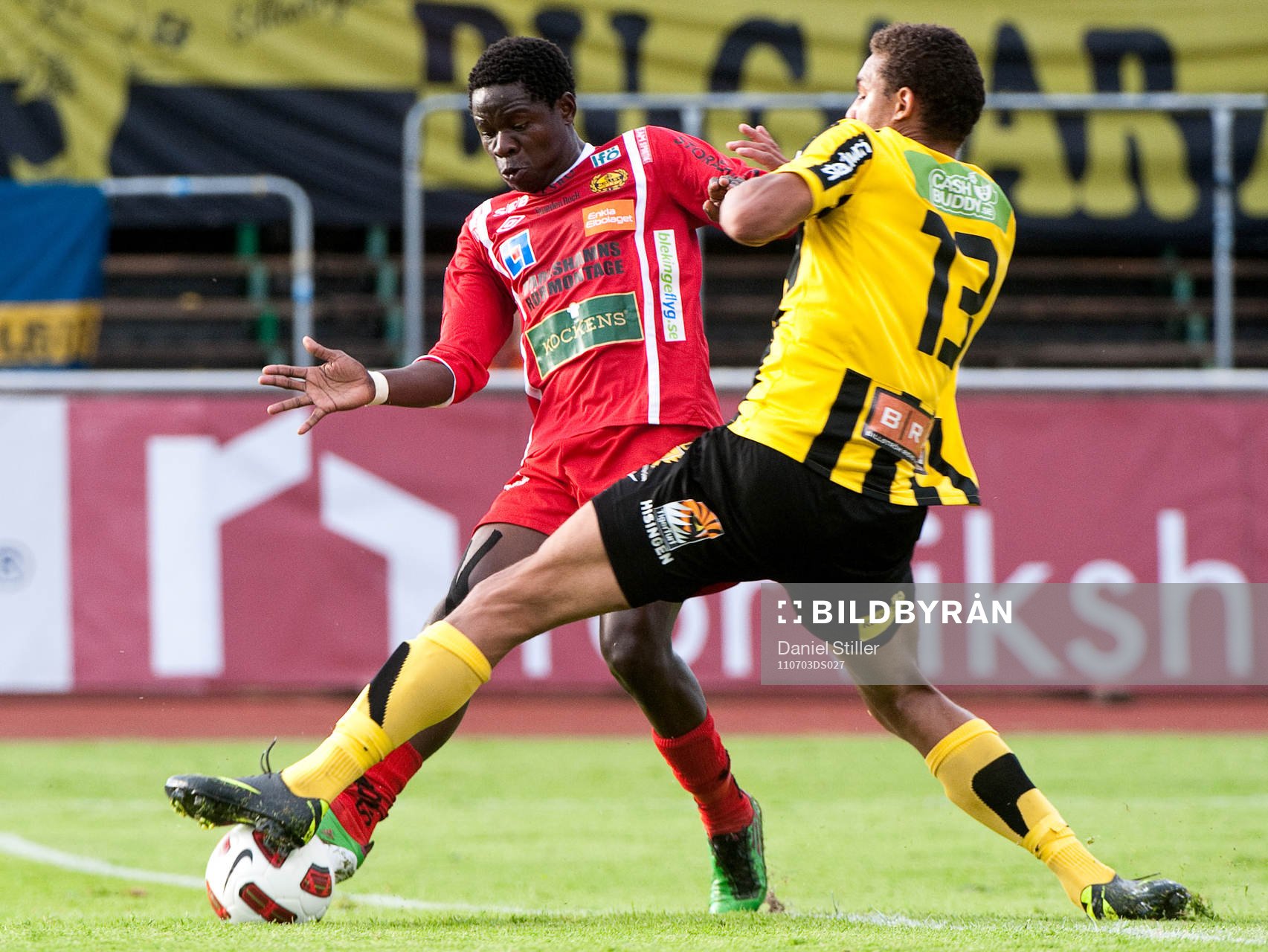 Patrick Osiako, Mjällby, Mathias Ranégie, Häcken