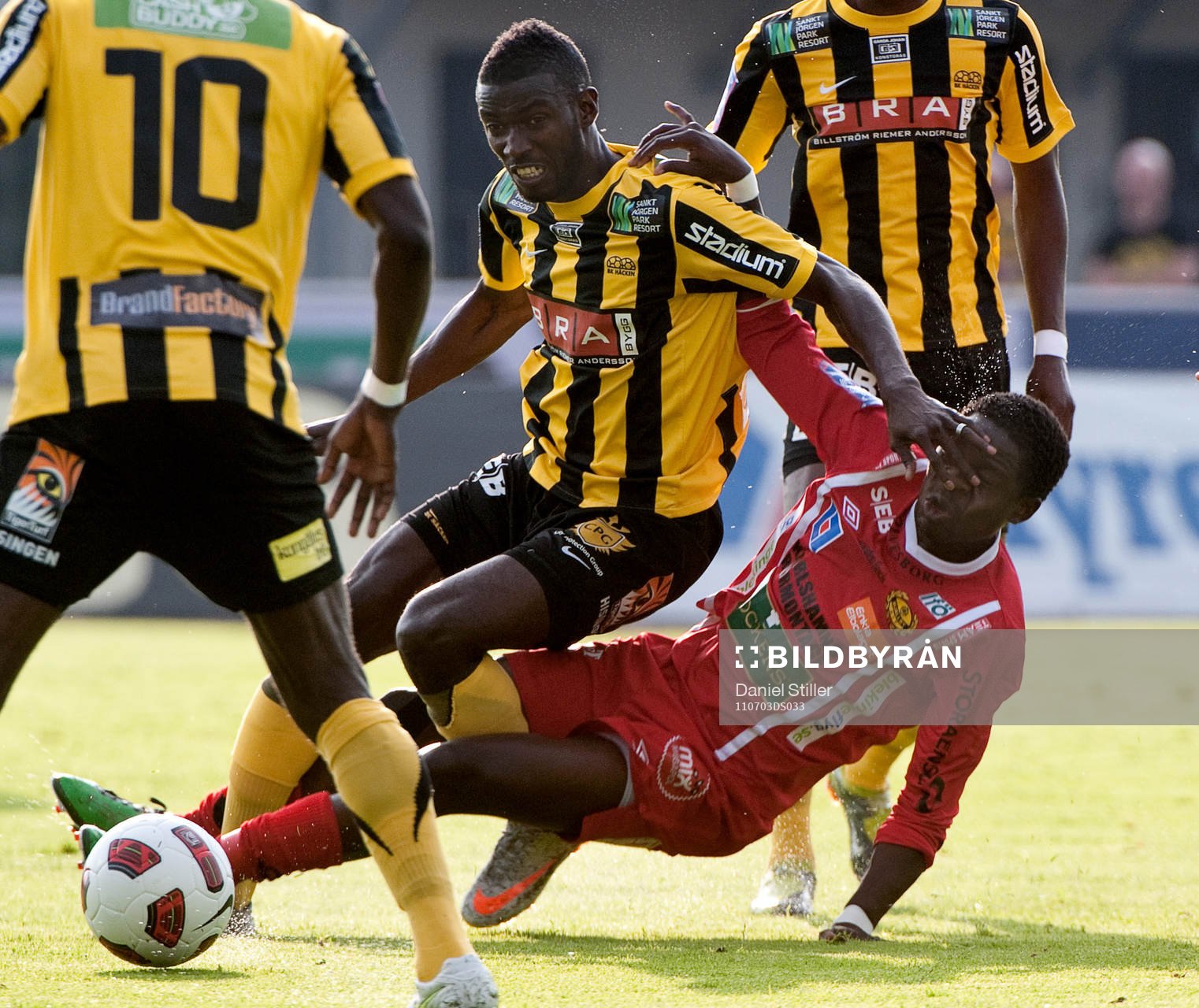 Diho Williams, Häcken, Patrick Osiako, Mjällby
