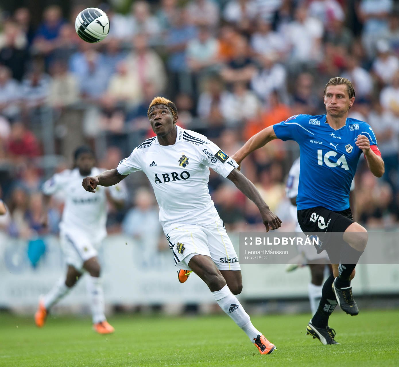 Mohamed Bangura, AIK och Tomas Zvirgzdauskas, Halmstad