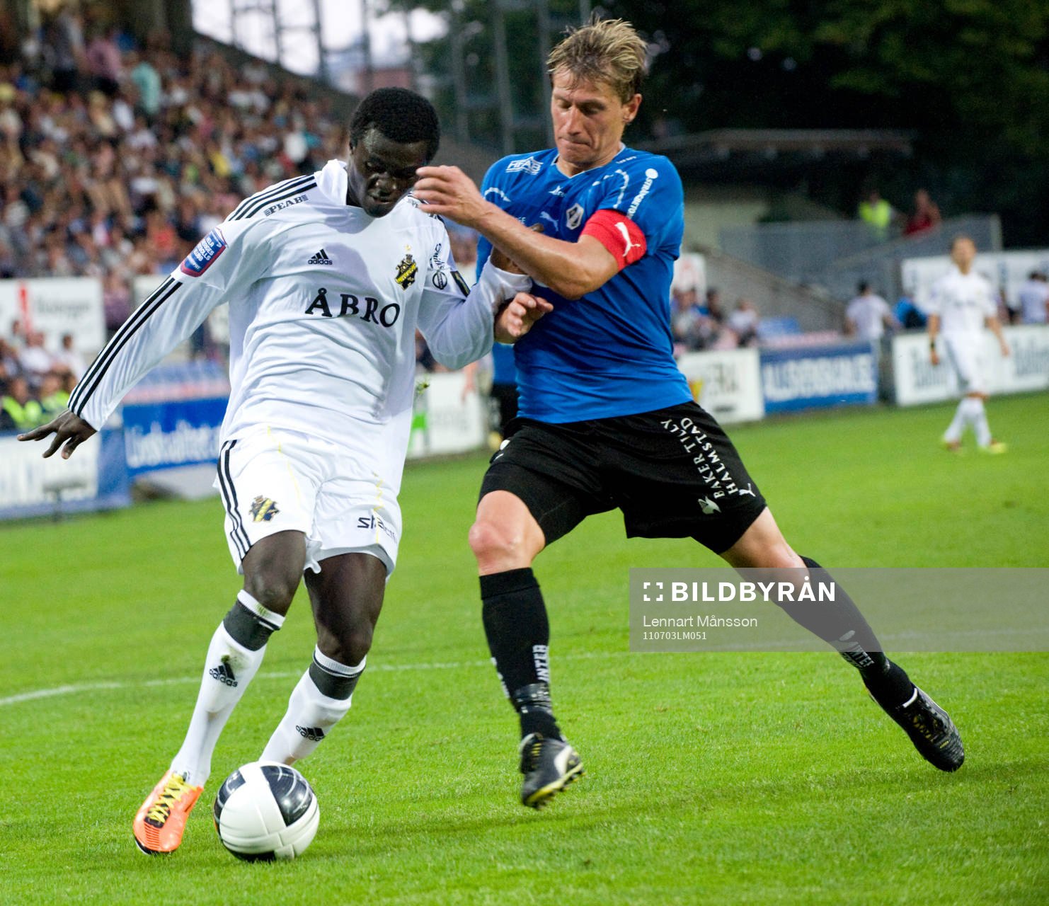 Tomas Zvirgzdauskas, Halmstad och Kwame Karikari, AIK