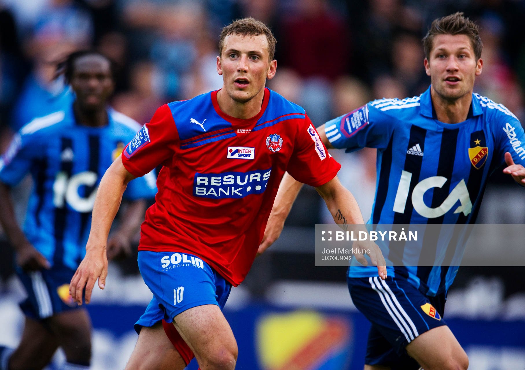 Alexander Gerndt, Helsingborg, och Joona Toivio, Djurgården