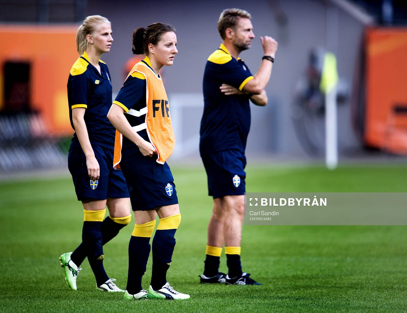 Sofia Jakobsson, Antonia Göransson, Thomas Dennerby,