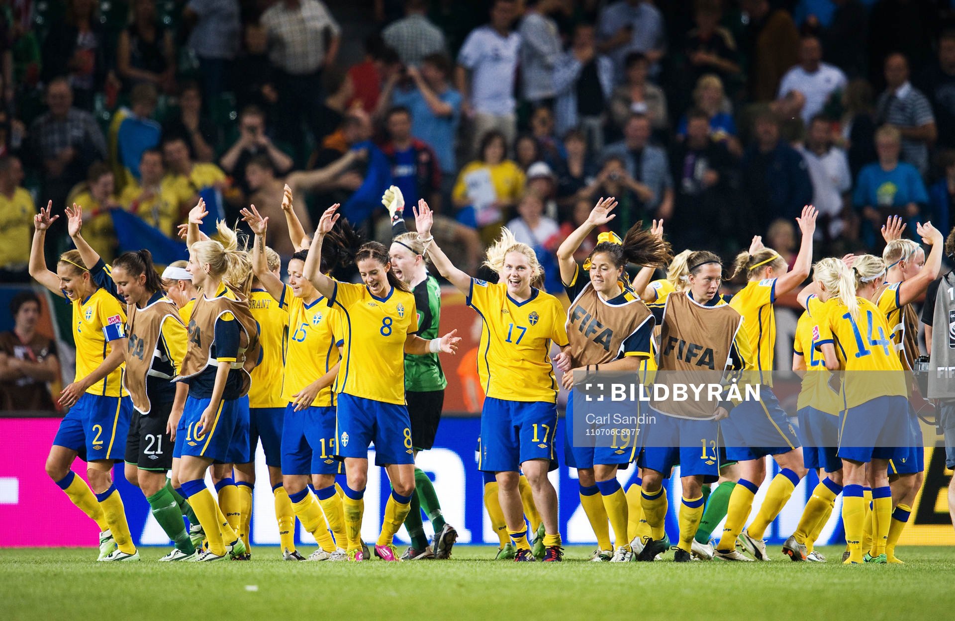 Sverige, jubel, glädje