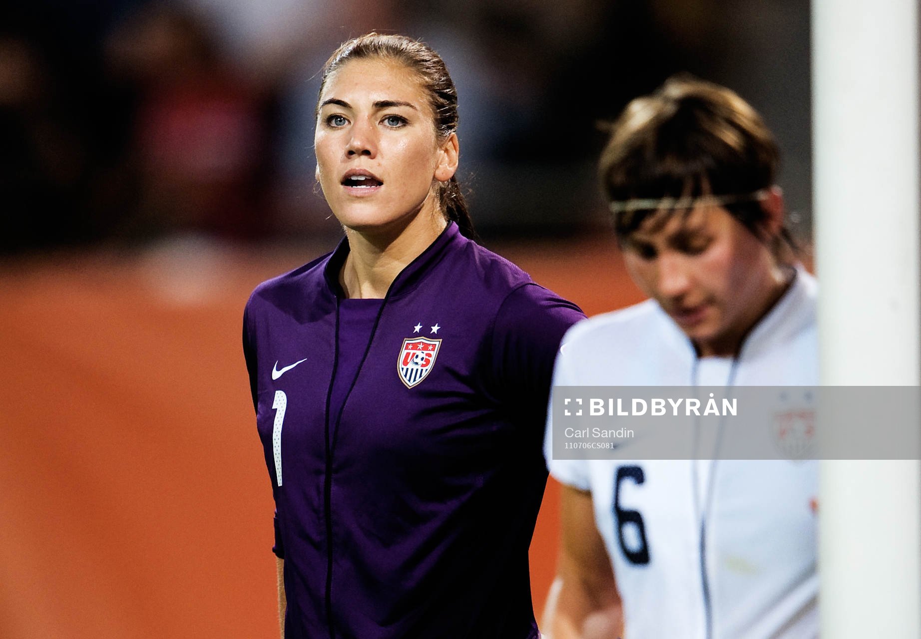Hope Solo, målvakt, USA