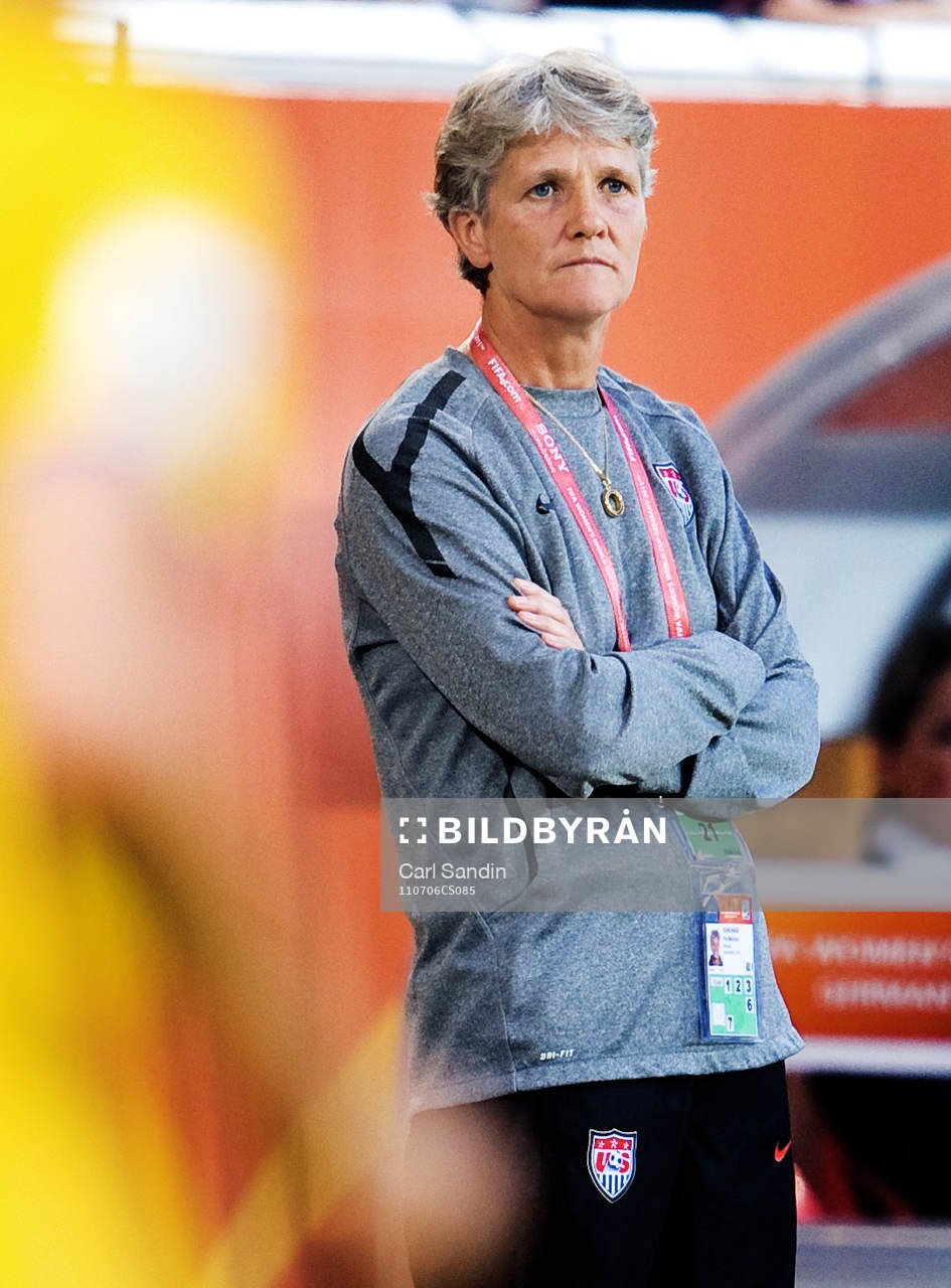 Pia Sundhage, förbundskapten, USA