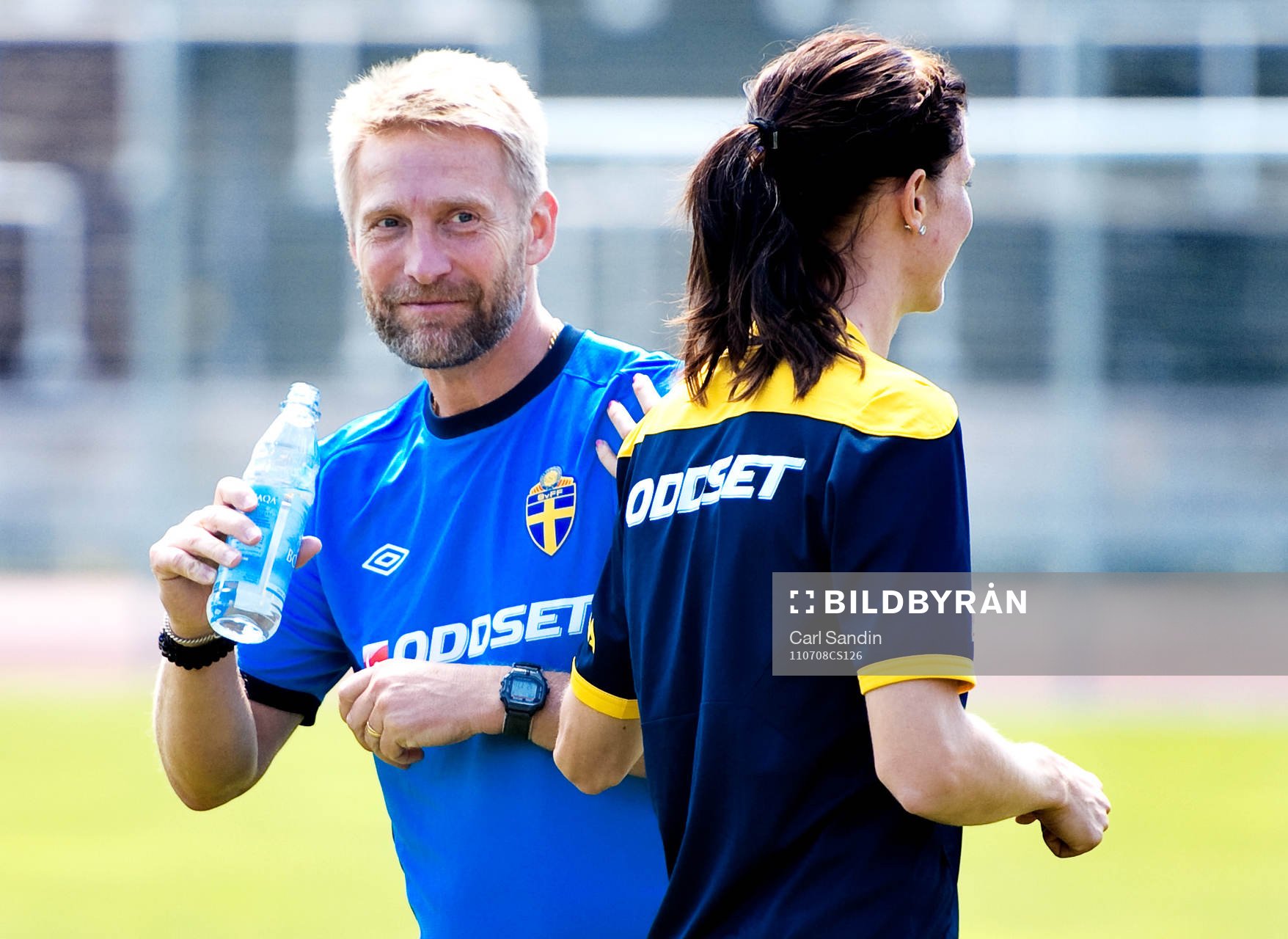 Thomas Dennerby, förbundskapten, Lotta Schelin