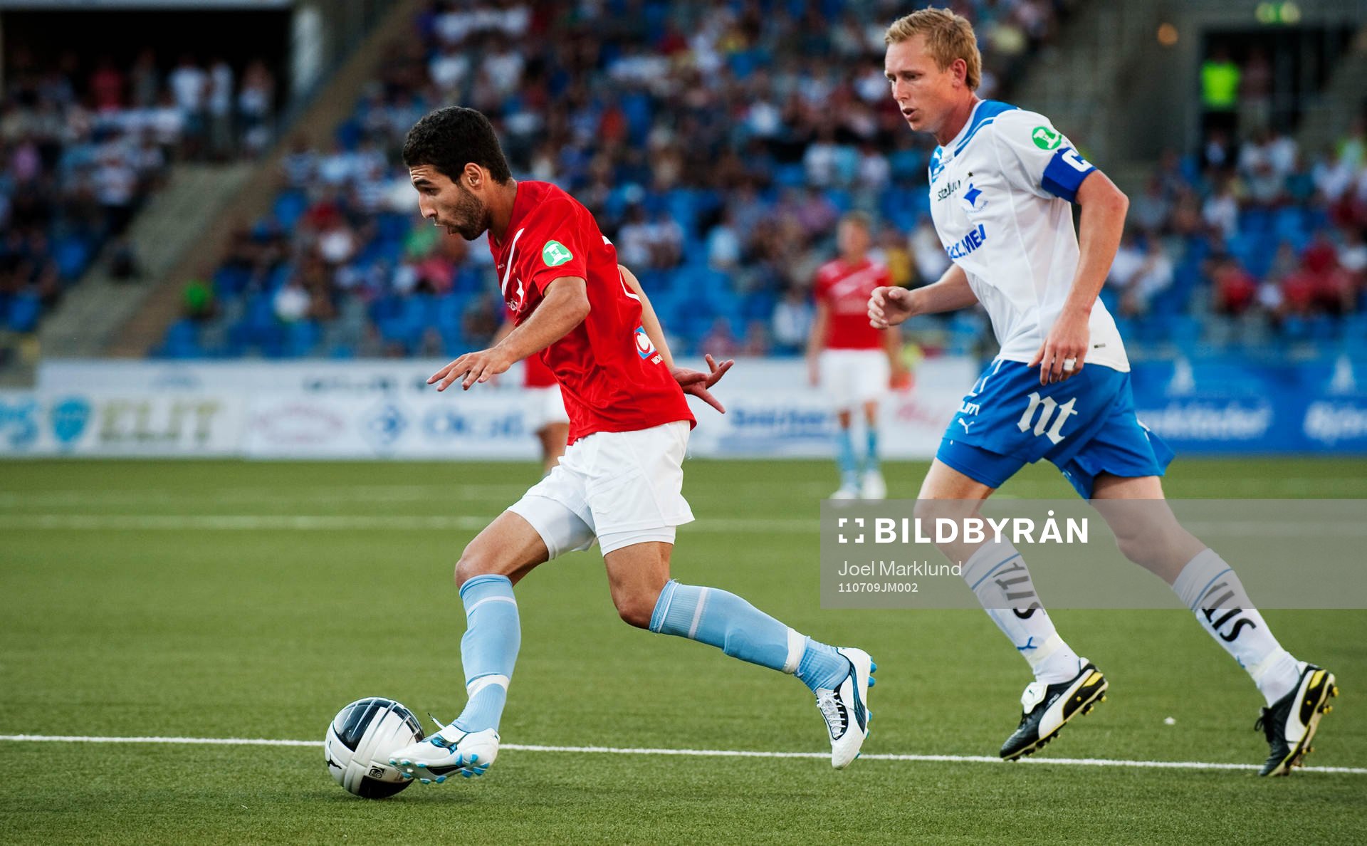 Jimmy Durmaz, Malmö FF, och Anders Whass, Norrköping